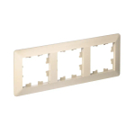 ATLASDESIGN AIR 3-постовая РАМКА, БЕЖЕВЫЙ/дымчатый белый