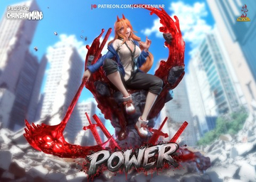 Пауэр Повер Человек-бензопила Фигурка