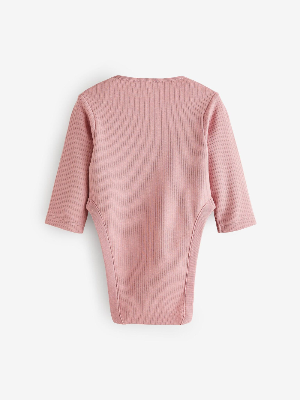 Боди с длинным рукавом для малышей с дисплазией тазобедренного сустава Next N44-442, 3 шт., Белый, Розовый