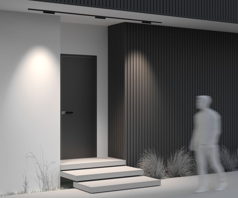 Уличный трековый мангитный светодиодный светильник Maytoni Exility IP   O-TR02-2-S-12WB4K