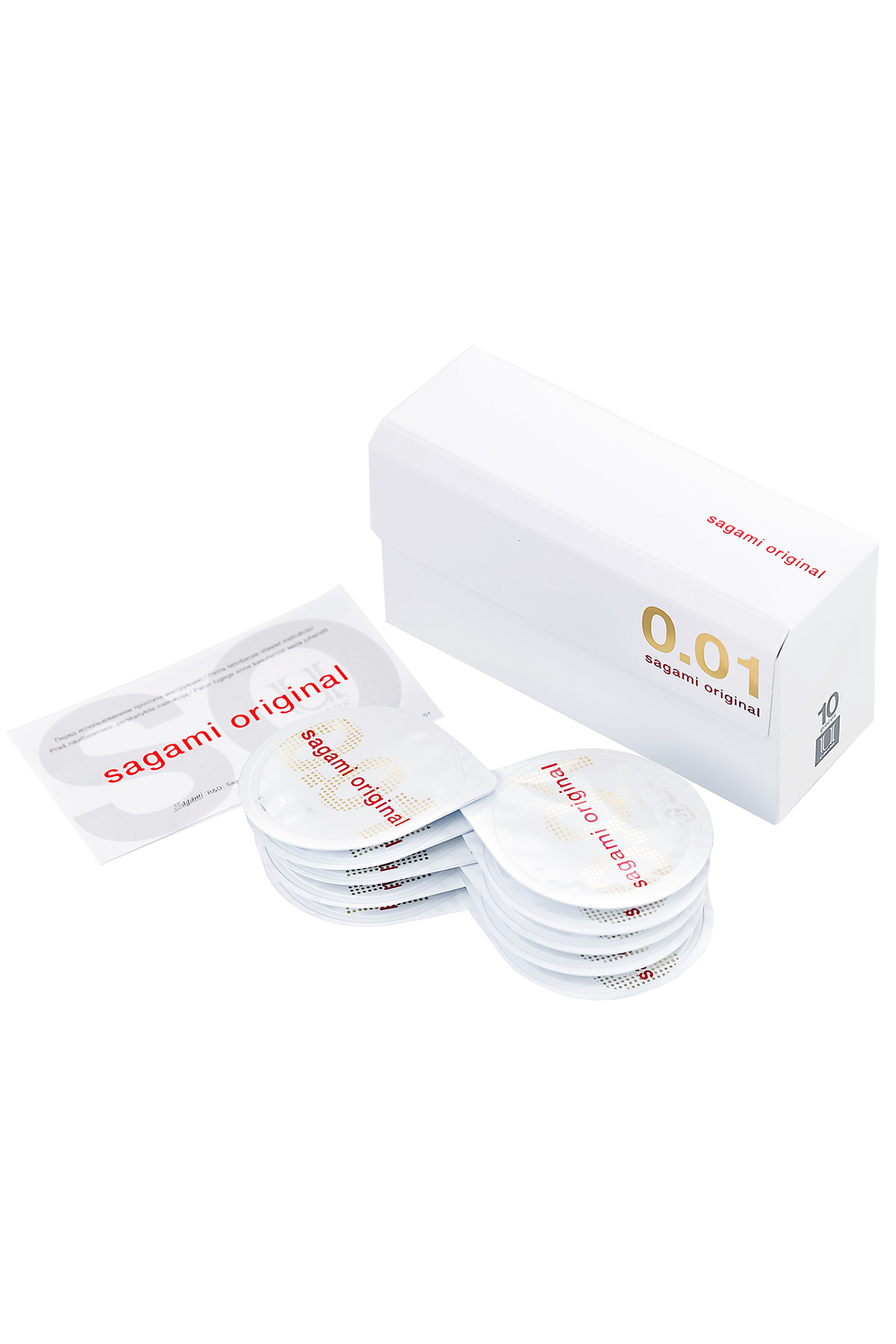 Презервативы Sagami Original 0.01 полиуретановые №10