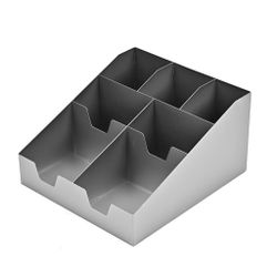 Станция диспенсер для кофейных аксессуаров 28*31*16 см нерж. P.L. Barbossa