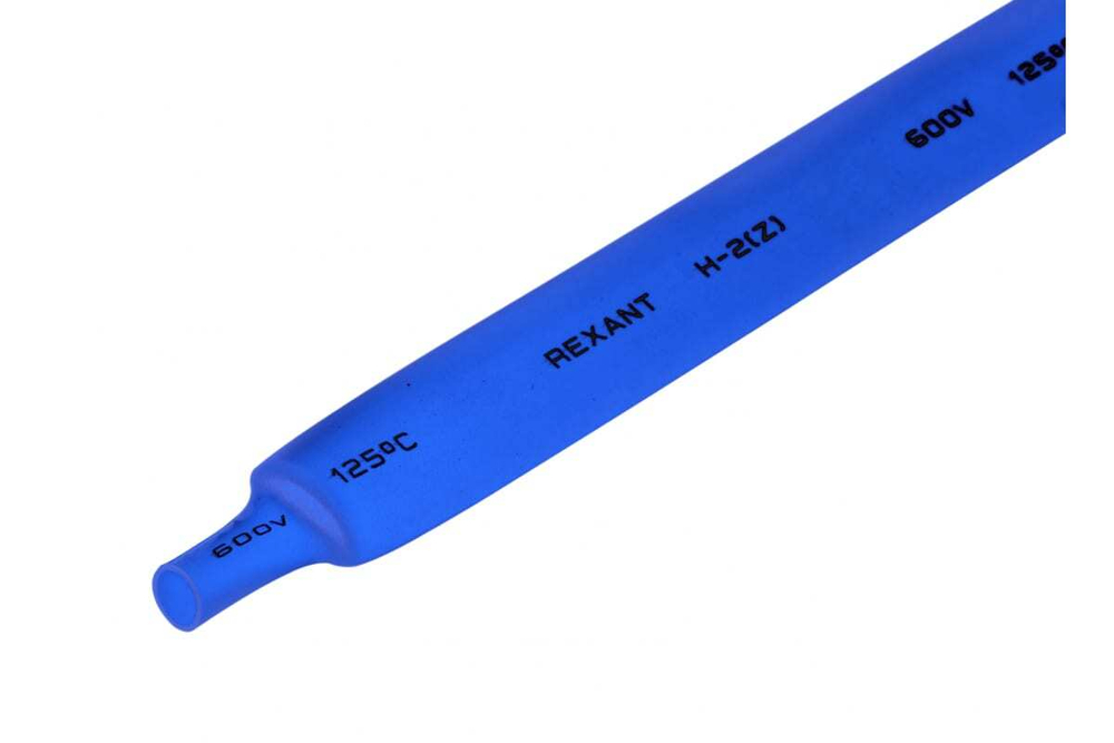 Термоусадка REXANT 9.0 / 4.5 мм 1м синяя 50 шт 20-9005