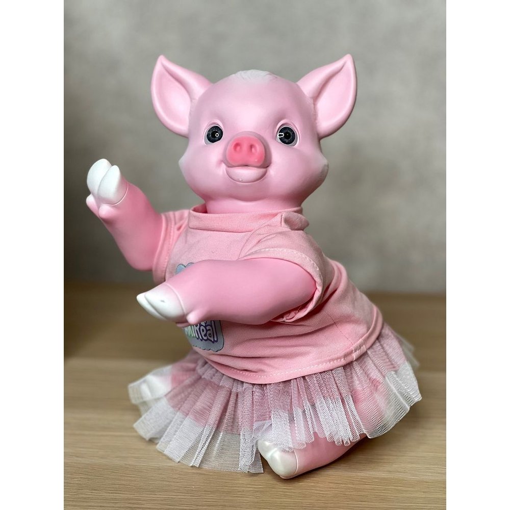 Игрушка мягконабивная 35см AniReal Хрюшка (60104)