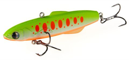 Воблер вертикальный Lucky John HotDog VIB 90, цвет 023