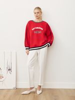 СВИТШОТ «NO DRAMA» КРАСНЫЙ