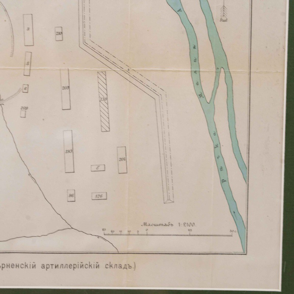 План крепости Верный (Верненский артиллерийский склад)