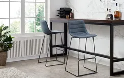 Барный стул Asco синий