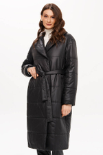 0116 Пальто женское (черный)