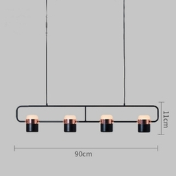 Люстра Ling PL4 Copper