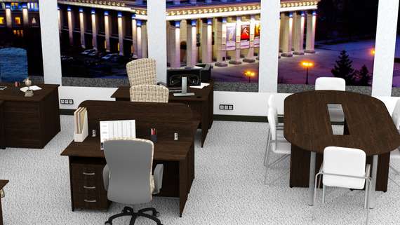 Офисная мебель Стандарт-Pro венге