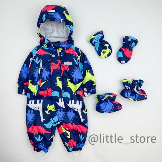 Комбинезон демисезонный "Динозавры"