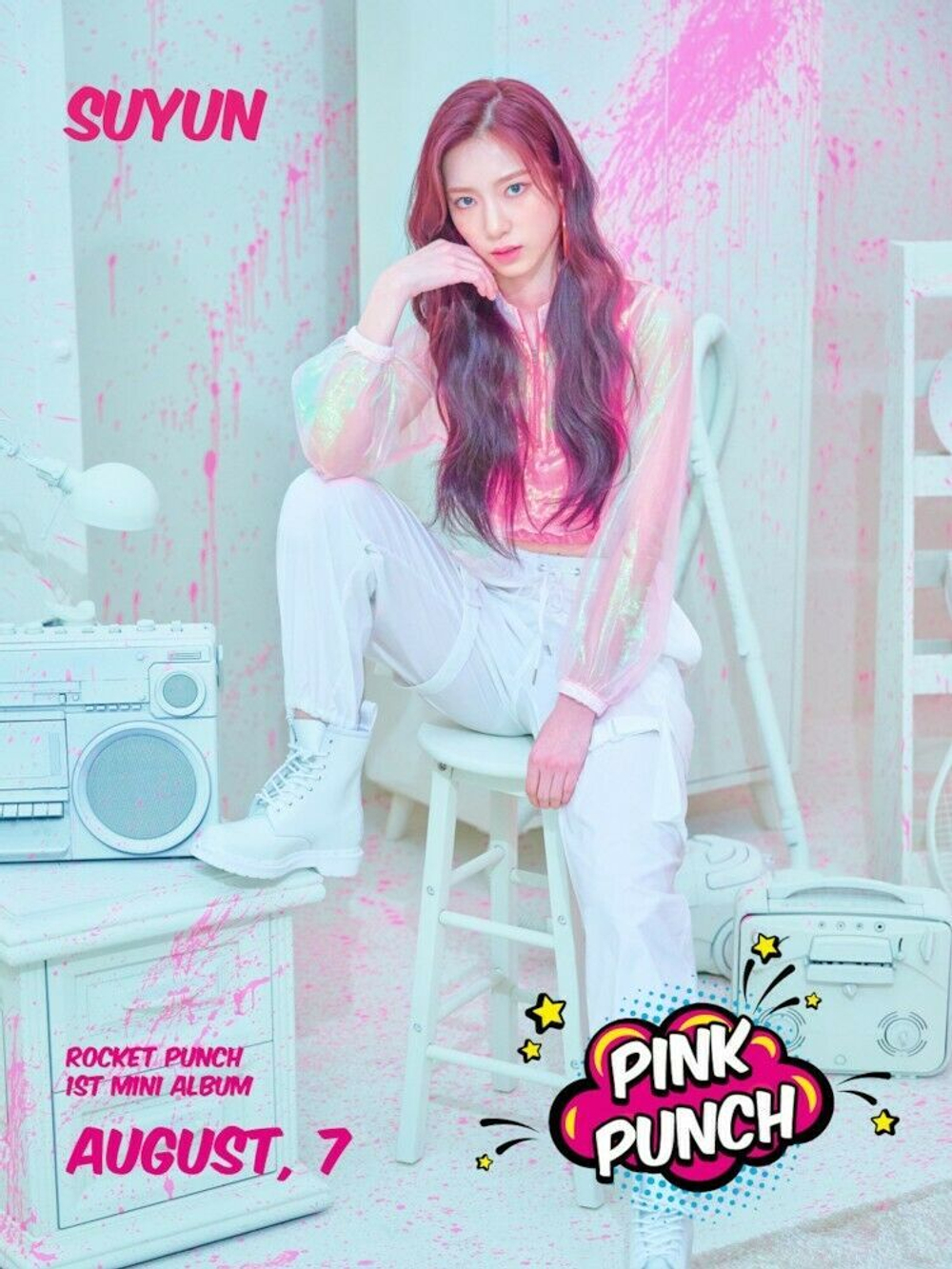 Альбом Rocket Punch - Pink Punch 1st Mini Debut Album
