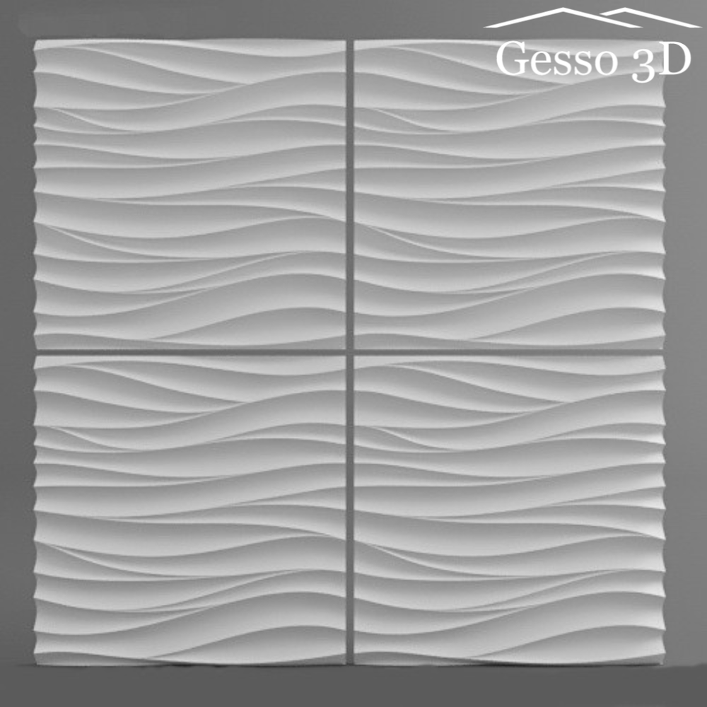 Гипсовая 3D панель Alamak