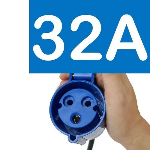 Переходник (сетевой адаптер) / Голубой 32А