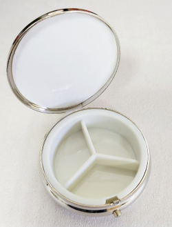 Таблетница с ручной росписью Палех "Подсолнухи"