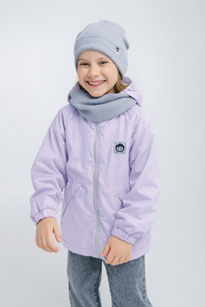Куртка на флисовой подкладке "Лиловый"