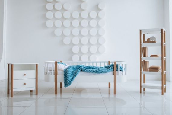 Стеллаж Ellipse Classic высокий Молочный