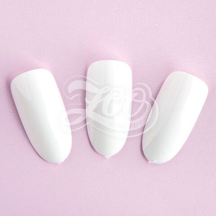 Zoo - Типсы формы миндаль белые, 50шт