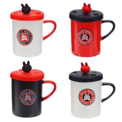 GAEM Кружка с крышкой, 400 мл, L12 W8,5 H14,5 см, 4в.