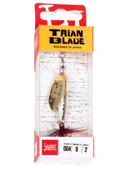 Блесна вращающаяся Lucky John TRIAN BLADE LONG 09.0г 004