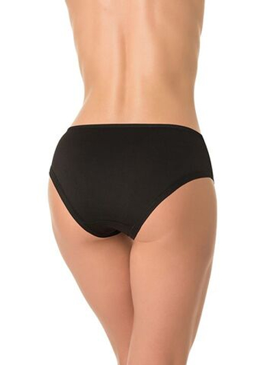 Бамбуковые трусики-слипы (Размер: S) (Цвет: черный)