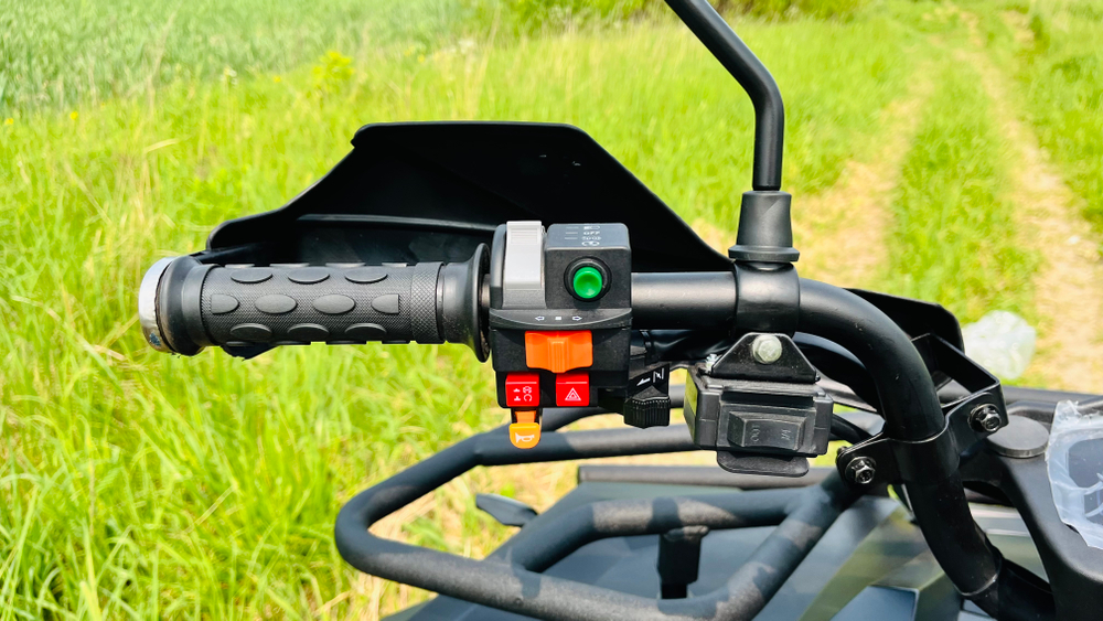 Квадроцикл (комплект для сборки) Explorer 400 Deluxe 4х4 Черный матовый (RR)