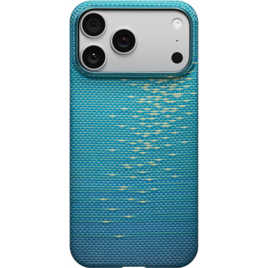 Чехол Pitaka Ultra-Slim Case (PitaTap™) для iPhone 17 Pro, Lucid Blue