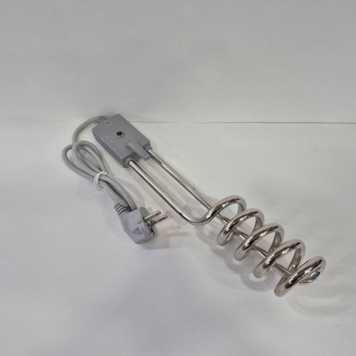 Кипятильник 1500 Вт, 220-240V, спираль, индикатор, 220В, серый (за 1 шт.)