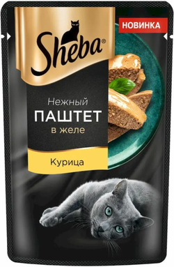 Sheba паштет Курица 75г.*28шт.