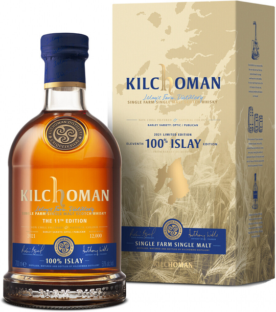 Виски Kilchoman 100% Islay Gift Box, 0.7л
