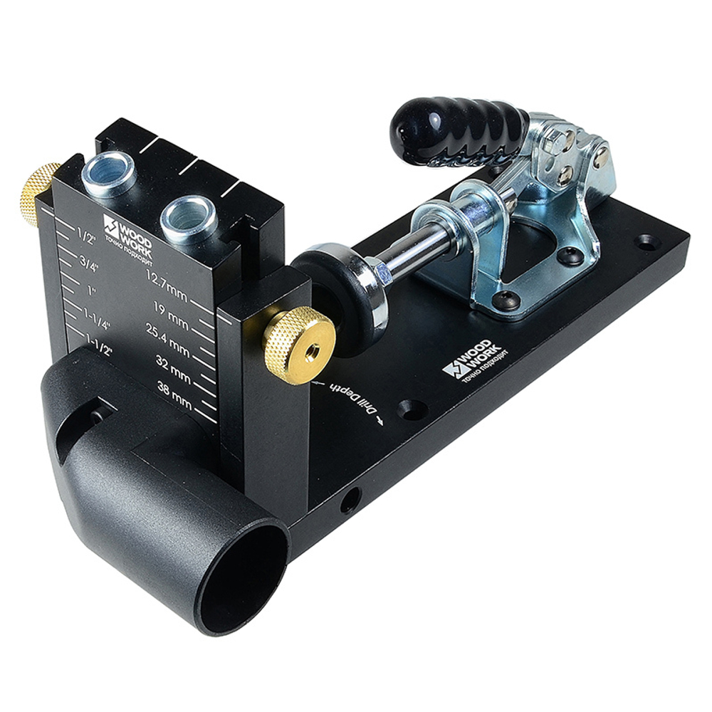 Кондуктор PRO для сверления под углом Pocket-Hole WOODWORK PHJ-04 PHJ-04PRO