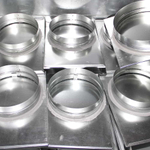 Шибер круглый 355 мм