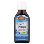 Carlson, Med Omega, со вкусом лимона и лайма, 100 мл (3,3 жидк. унции)