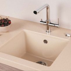 Мойка SCHOCK Quadro 50 Cristalite неро