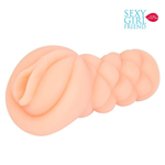 Мастурбатор-вагина Bior toys SF-70267, вибрация и 3 кольца