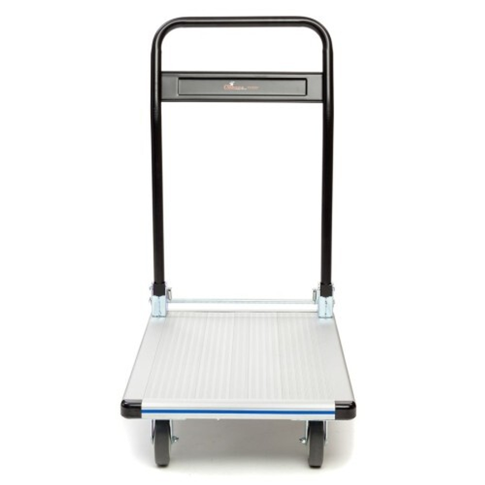 Тележка платформенная СТЕЛЛА-ТЕХНИК FW-200M со складной ручкой, 200 кг