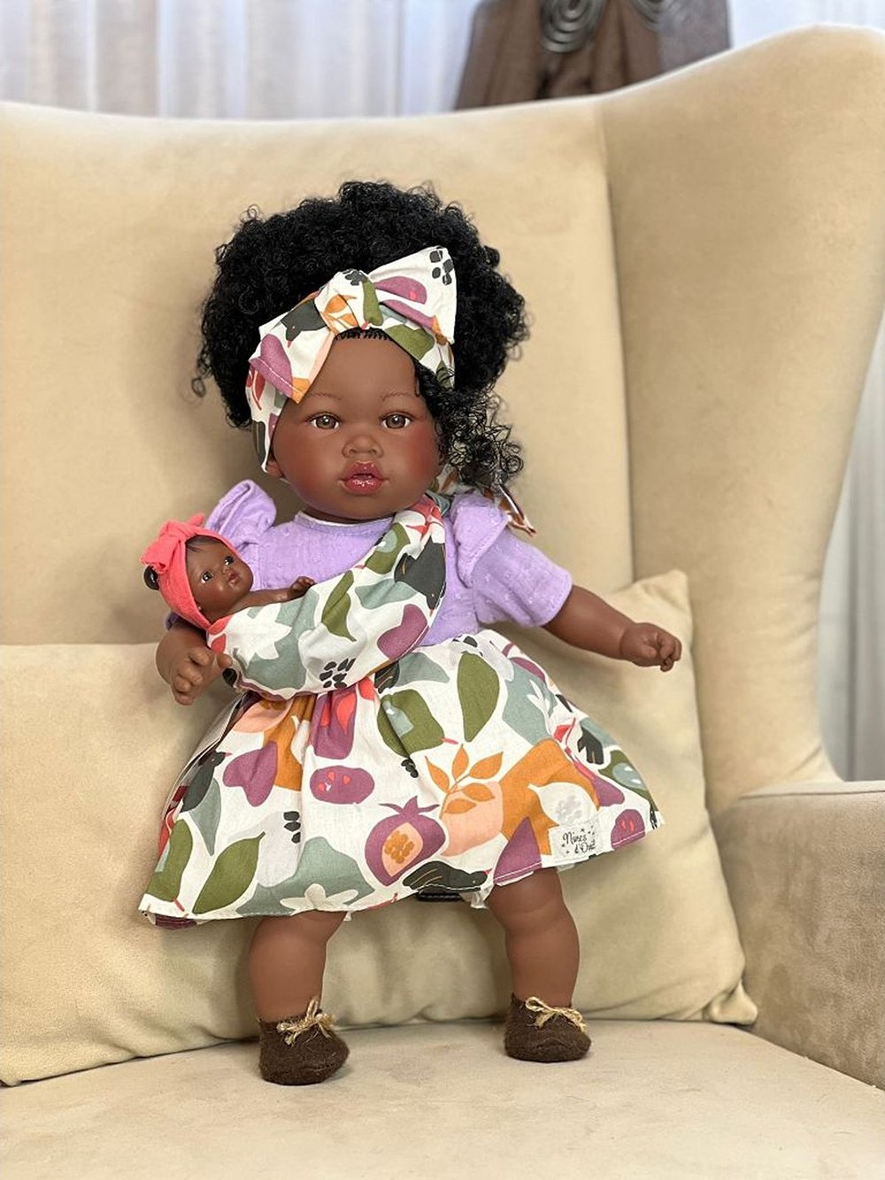 Кукла Nines 45см MARIA мягконабивная в пакете (N4410K)