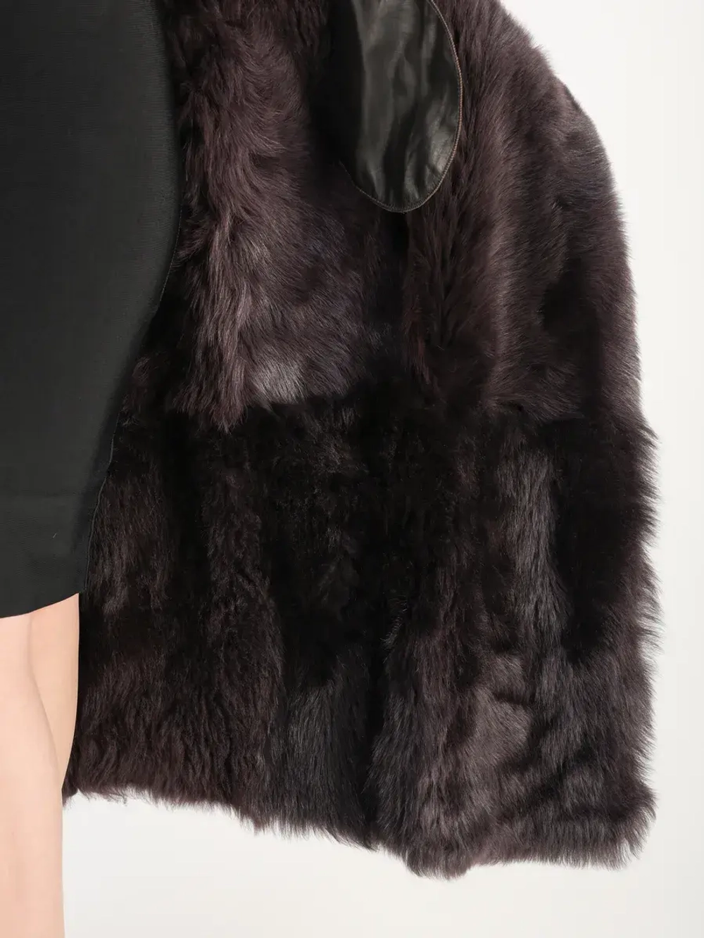 Дубленка зимняя натуральная длинная и теплая