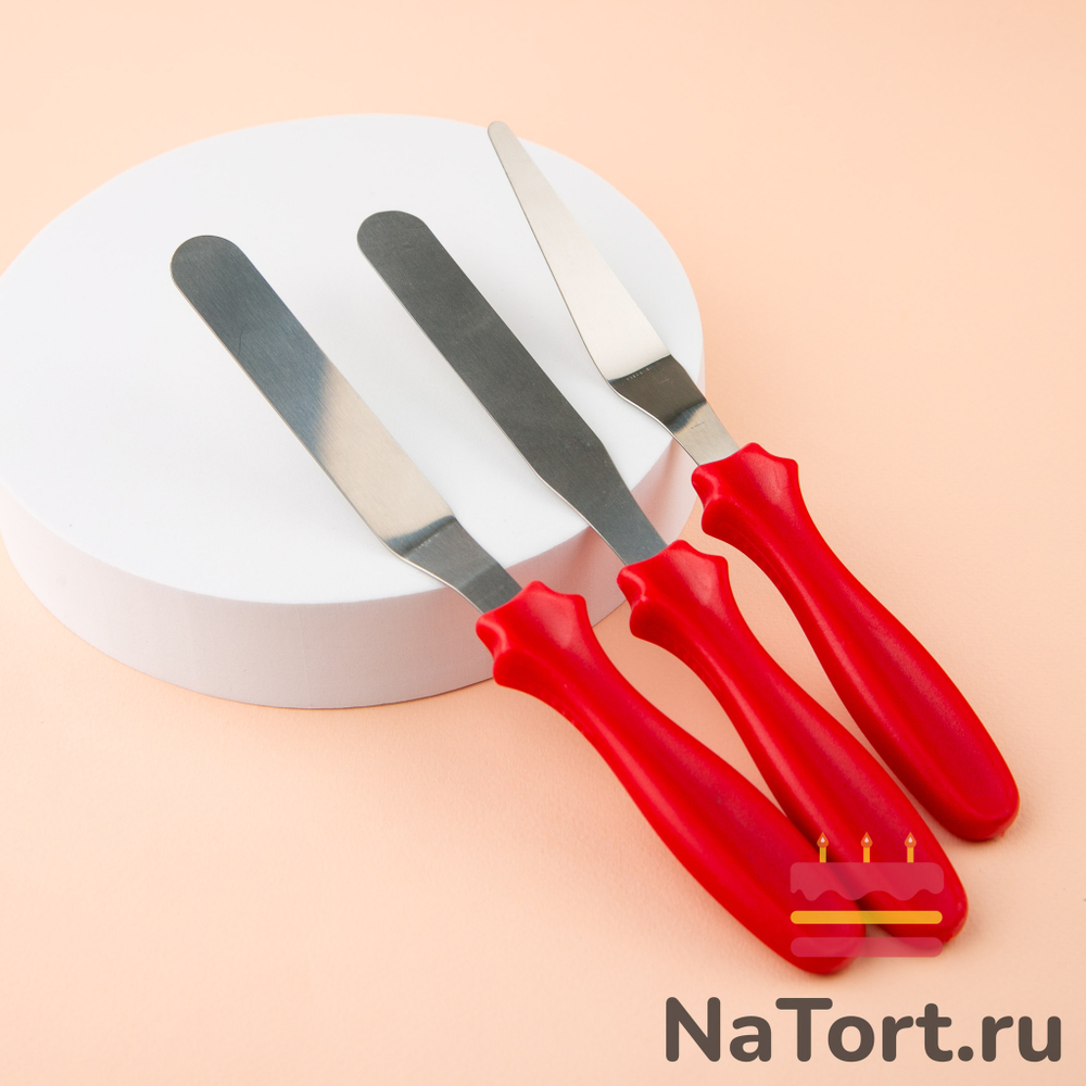 Набор кондитерских лопаток 3 шт