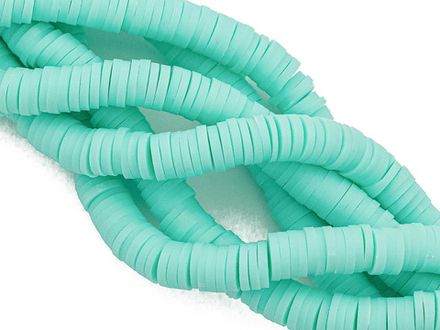 Нить каучуковых бусин 6мм