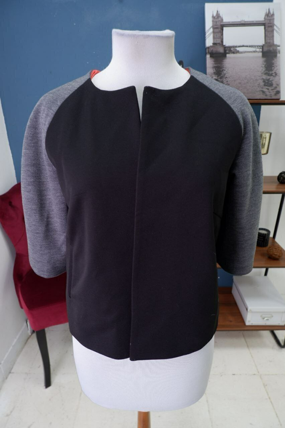 Жакет Incity комбинированный 46 размер