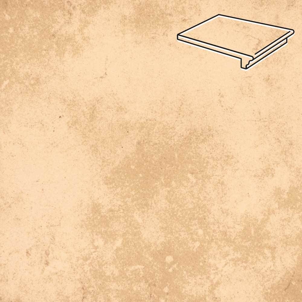 Stroeher - Euramic Cavar E 541 facello 340х294х11 артикул 9350 - Клинкерная ступень - флорентинер