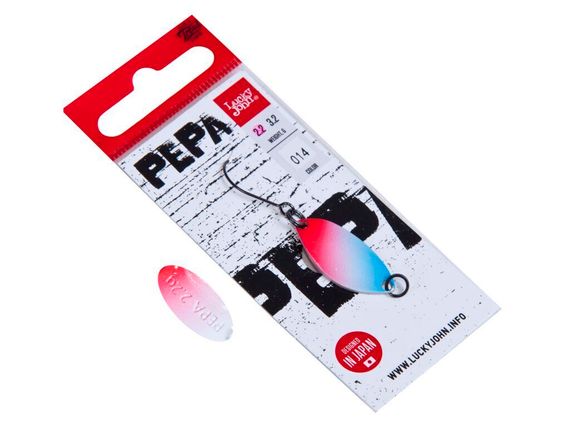 Блесна колеб. Lucky John PEPA длин.25мм/02,2г 014