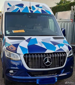 Решётка радиатора GT Mercedes sprinter W907