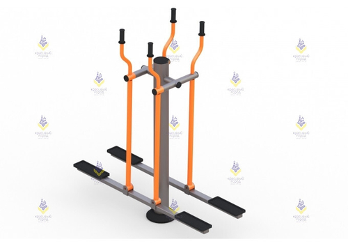 Уличный тренажер «Лыжники»