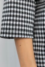 Джемпер Эдельвейс (черно-белый) Б12830-18М LT Collection