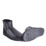 Угги Men's Mini Zip Metallic Black