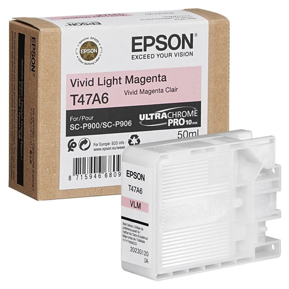 Картридж EPSON T47A светло-пурпурный для SC-P900