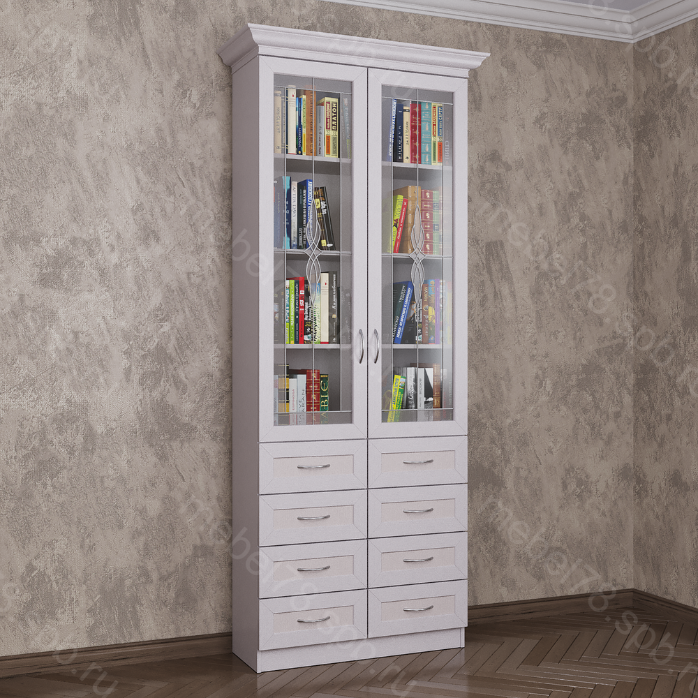 Шкаф книжный 2/6